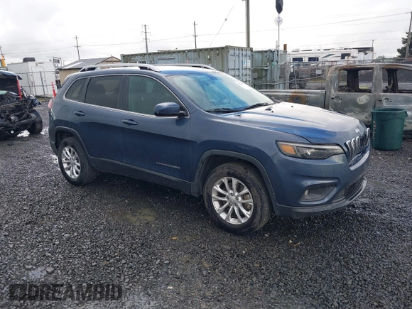 2019 Jeep Cherokee Latitude z VIN 1C4PJMCX2KD369871, wystawiony jako IAAI lot #42239476 z przebiegiem 88 261 mil mil oraz . Historia ofert i sprzedaży dostępna na DreamBid. Obrazek 1.