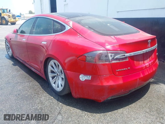 2016 Tesla Model S 90D with VIN 5YJSA1E23GF157488, listed as a IAAI auction lot 38049947 with Not provided miles and . Bid and sale history available at DreamBid. Image 3.