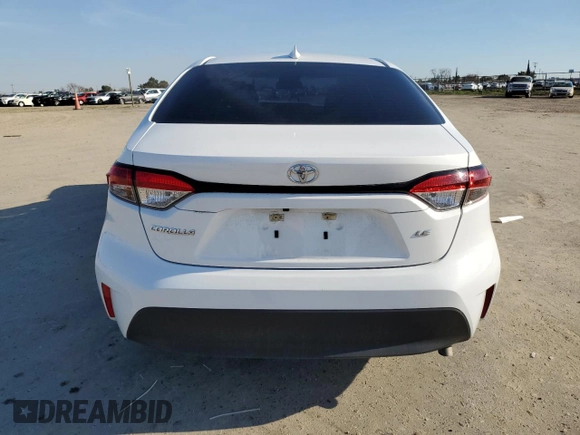 2023 Toyota Corolla LE with VIN 5YFB4MDE9PP047988, listed as a Copart auction lot 47892915 with 61,709 mi miles and Salvage Title. Bid and sale history available at carsss.com. Image 6.