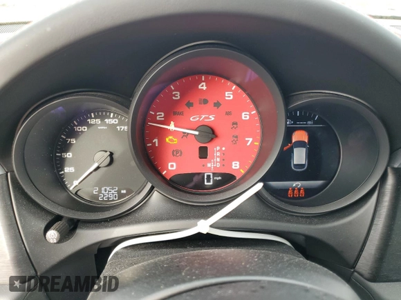 2020 Porsche Macan GTS with VIN WP1AG2A54LLB56338, listed as a Copart auction lot 72420704 with 21,052 mi miles and Salvage Title. Bid and sale history available at DreamBid. Image 9.