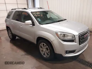 2014 GMC Acadia SLT z VIN 1GKKVRKD9EJ133263, wystawiony jako IAAI lot #41764063 z przebiegiem 216 036 mil mil oraz . Historia ofert i sprzedaży dostępna na DreamBid. Obrazek 1.