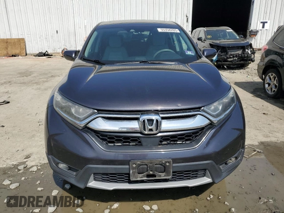 2017 Honda CR-V EX with VIN 2HKRW2H51HH616578, listed as a Copart auction lot 55358265 with 186,387 mi miles and Clean Title. Bid and sale history available at carsss.com. Image 5.