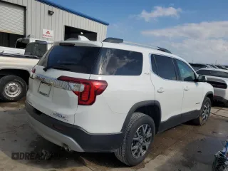 2021 GMC Acadia SLE with VIN 1GKKNKLA1MZ132040, listed as a Copart auction lot 43847995 with 91,777 mi miles and Salvage Title. Bid and sale history available at DreamBid. Image 3.