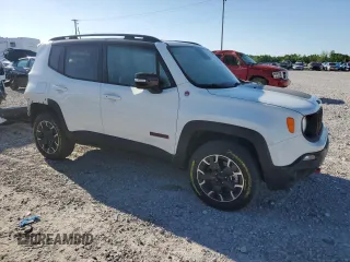 2023 Jeep Renegade Trailhawk z VIN ZACNJDC12PPP65419, wystawiony jako Copart lot #57456055 z przebiegiem 28 599 mil mil oraz Szkoda całkowita • Salvage title. Historia ofert i sprzedaży dostępna na DreamBid. Obrazek 4.