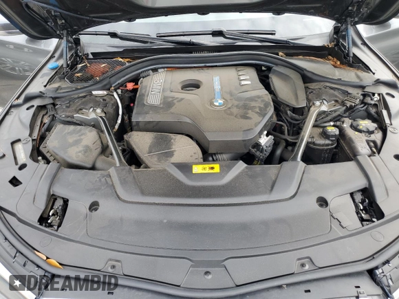 2018 BMW 7 Series 740e xDrive iPerformance with VIN WBA7J2C51JG938383, listed as a Copart auction lot 74255964 with 0 mi miles and Salvage Title. Bid and sale history available at carsss.com. Image 12.