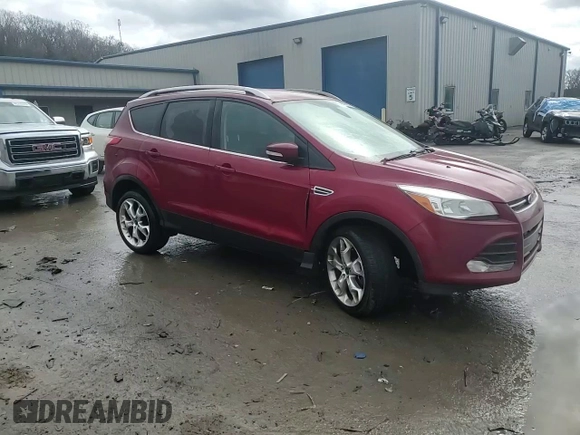 2015 Ford Escape Titanium with VIN 1FMCU0J94FUC07325, listed as a Copart auction lot 46539625 with 205,868 mi miles and Salvage Title. Bid and sale history available at DreamBid. Image 14.