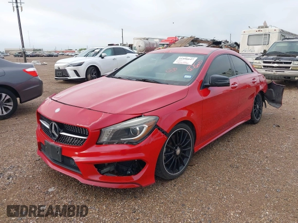2016 Mercedes-Benz CLA 250 with VIN WDDSJ4EB0GN317142, listed as a IAAI auction lot 41996647 with 108,416 mi miles and . Bid and sale history available at DreamBid. Image 2.