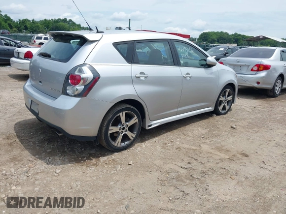 2009 Pontiac Vibe GT with VIN 5Y2SR67029Z437093, listed as a IAAI auction lot 42479856 with 85,603 mi miles and . Bid and sale history available at DreamBid. Image 4.