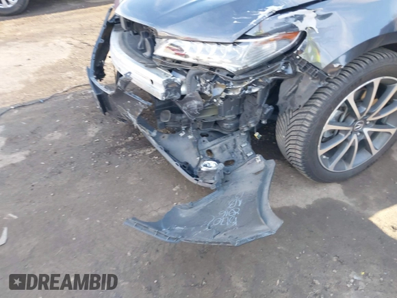 2016 Acura TLX Advance with VIN 19UUB3F7XGA003785, listed as a IAAI auction lot 41704559 with 123,251 mi miles and . Bid and sale history available at DreamBid. Image 6.