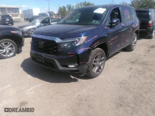 2022 Honda Passport EX-L with VIN 5FNYF8H50NB006065, listed as a IAAI auction lot 40344474 with 15,686 mi miles. Bid and sale history available at carsss.com. Image 22.