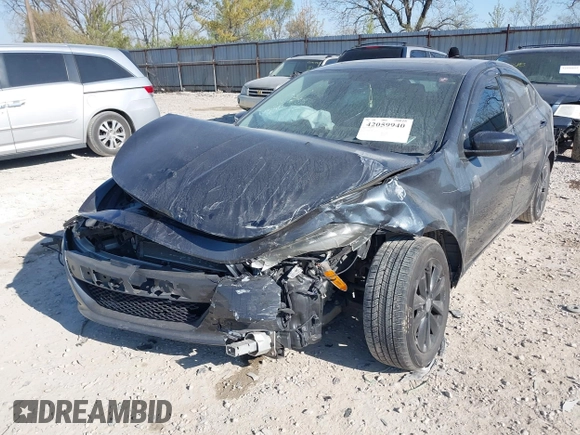 2014 Dodge Dart SXT with VIN 1C3CDFBB1ED682572, listed as a IAAI auction lot 42059940 with 128,593 mi miles. Bid and sale history available at carsss.com. Image 6.