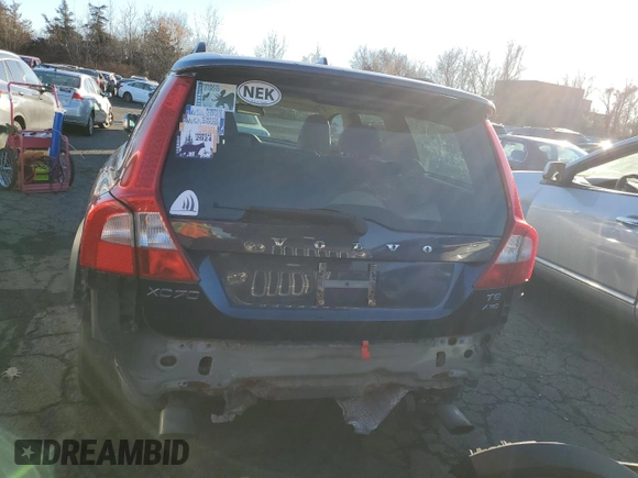 2012 Volvo XC70 T6 with VIN YV4902BZ5C1124355, listed as a Copart auction lot 82923854 with 141,243 mi miles and Salvage Title. Bid and sale history available at DreamBid. Image 6.