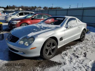 2006 Mercedes-Benz SL 500 with VIN WDBSK75F56F117151, listed as a Copart auction lot 46410625 with 109,361 mi miles and Salvage title. Bid and sale history available at DreamBid. Image 1.