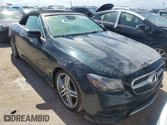 2018 Mercedes-Benz E-Class E 400 with VIN WDD1K6FB8JF046433, listed as a Copart auction lot 75609274 with 0 mi miles and Salvage Title. Bid and sale history available at carsss.com. Image 5.