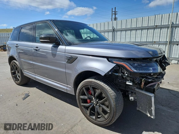 2022 Land Rover Range Rover Sport SVR с VIN SALWZ2RE2NA239229, выставлен на аукционе Copart как лот 51290985 с пробегом 15 952 миль миль и Списание • Salvage title. История ставок и продаж доступна на DreamBid. Изображение 4.