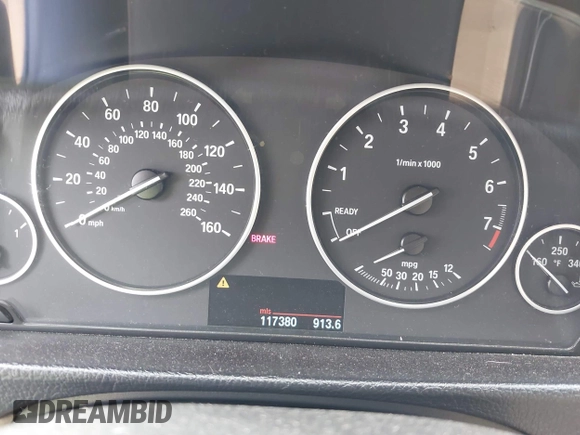 2013 BMW 3 Series 328i with VIN WBA3A5G54DNP22487, listed as a IAAI auction lot 42154959 with 117,380 mi miles and . Bid and sale history available at DreamBid. Image 7.