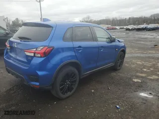 2021 Mitsubishi Outlander Sport ES with VIN JA4APUAUXMU000427, listed as a Copart auction lot 48875975 with 55,508 mi miles and Salvage Title. Bid and sale history available at carsss.com. Image 3.