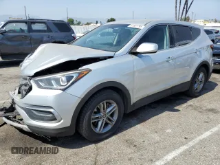 2018 Hyundai Santa Fe 2.4L с VIN 5XYZT3LB1JG561008, выставлен на аукционе Copart как лот 61807795 с пробегом 111 313 миль миль и Списание • Salvage title. История ставок и продаж доступна на DreamBid. Изображение 1.