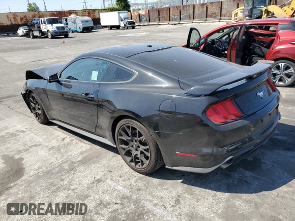 2019 Ford Mustang EcoBoost with VIN 1FA6P8TH7K5181406, listed as a Copart auction lot 52205595 with 58,591 mi miles and Salvage Title. Bid and sale history available at carsss.com. Image 2.