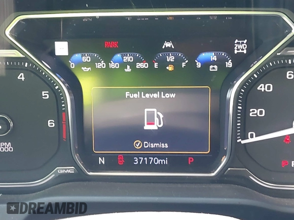 2022 GMC Sierra 1500 Denali with VIN 3GTU9FEL6NG182447, listed as a IAAI auction lot 42256237 with 37,170 mi miles and . Bid and sale history available at DreamBid. Image 15.