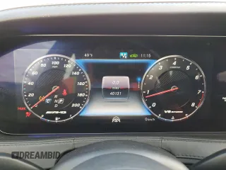 2018 Mercedes-Benz S 63 AMG with VIN WDDUG8JB6JA356529, listed as a Copart auction lot 42340515 with 40,131 mi miles and Salvage Title. Bid and sale history available at DreamBid. Image 9.