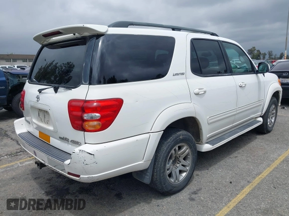 2003 Toyota Sequoia Limited with VIN 5TDBT48A83S179698, listed as a IAAI auction lot 42193701 with 361,792 mi miles and . Bid and sale history available at DreamBid. Image 4.