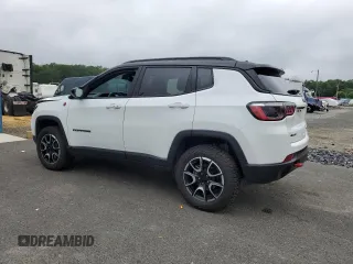 2024 Jeep Compass Trailhawk с VIN 3C4NJDDN4RT144702, выставлен на аукционе Copart как лот 64237135 с пробегом 27 520 миль миль и Чистый • Clean title. История ставок и продаж доступна на DreamBid. Изображение 2.