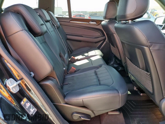 2017 Mercedes-Benz GLS 450 with VIN 4JGDF6EE4HA875297, listed as a Copart auction lot 54124085 with 118,197 mi miles and Salvage Title. Bid and sale history available at DreamBid. Image 11.