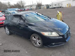 2011 Honda CR-Z EX with VIN JHMZF1C67BS007982, listed as a IAAI auction lot 42052969 with 1 mi miles. Bid and sale history available at carsss.com. Image 1.