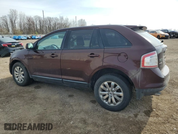 2010 Ford Edge SEL with VIN 2FMDK3JC9ABB03399, listed as a Copart auction lot 53851325 with 161,373 mi miles and Clean Title. Bid and sale history available at carsss.com. Image 2.