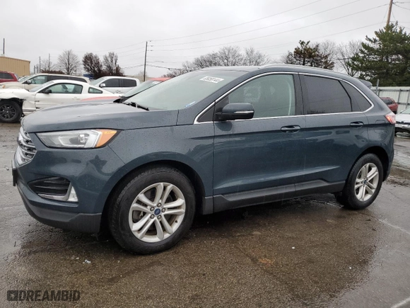 2019 Ford Edge SEL with VIN 2FMPK4J96KBC17515, listed as a Copart auction lot 85058144 with 126,208 mi miles and Clean Title. Bid and sale history available at carsss.com. Image 1.