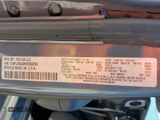 2024 Jeep Wrangler Sport S с VIN 1C4PJXAG8RW352284, выставлен на аукционе Copart как лот 52002625 с пробегом 1 403 миль миль и Списание • Salvage title. История ставок и продаж доступна на DreamBid. Изображение 15.