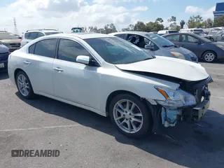 2014 Nissan Maxima S with VIN 1N4AA5AP7EC460858, listed as a IAAI auction lot 42264872 with 131,138 mi miles and . Bid and sale history available at DreamBid. Image 1.