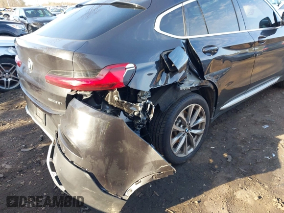 2019 BMW X4 xDrive30i with VIN 5UXUJ3C51KLG52460, listed as a IAAI auction lot 41906197 with 174,938 mi miles and . Bid and sale history available at DreamBid. Image 6.