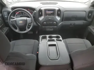 2020 Chevrolet Silverado 1500 Custom with VIN 1GCRWBEH3LZ332479, listed as a Copart auction lot 88809145 with 54,834 mi miles and Salvage Title. Bid and sale history available at carsss.com. Image 8.