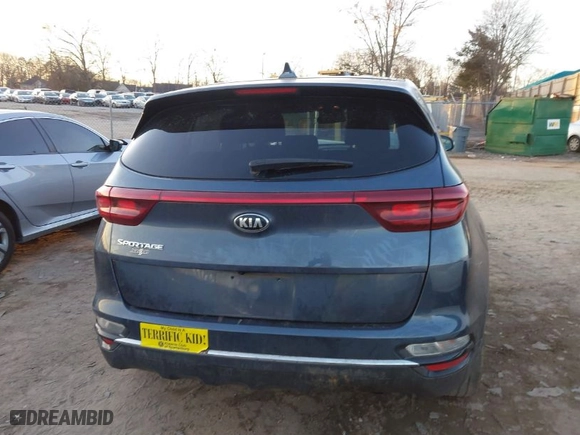 2021 Kia Sportage LX with VIN KNDPM3AC1M7847572, listed as a IAAI auction lot 41439930 with 172,322 mi miles. Bid and sale history available at carsss.com. Image 16.