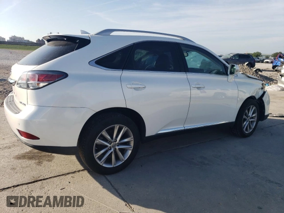 2015 Lexus RX 350 with VIN 2T2ZK1BA3FC191050, listed as a Copart auction lot 53858625 with 86,205 mi miles and Salvage Title. Bid and sale history available at carsss.com. Image 3.
