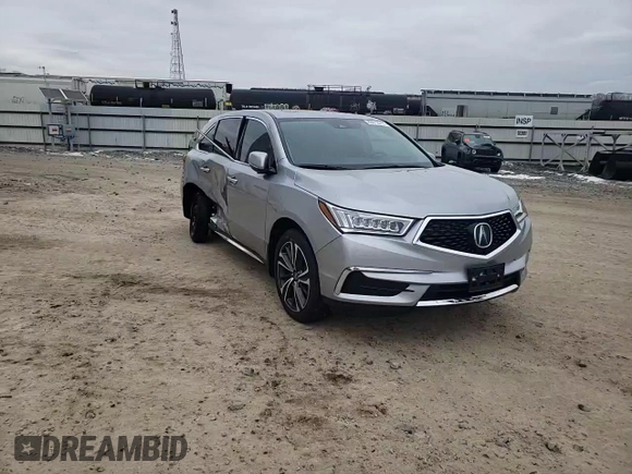 2020 Acura MDX w/Technology Pkg with VIN 5J8YD4H58LL020290, listed as a Copart auction lot 89012015 with 43,899 mi miles and Salvage Title. Bid and sale history available at carsss.com. Image 12.