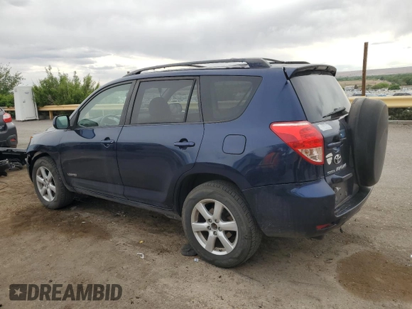2007 Toyota RAV4 Limited z VIN JTMBK31VX76012467, wystawiony jako Copart lot #55448005 z przebiegiem 242 734 mil mil oraz Szkoda całkowita • Salvage title. Historia ofert i sprzedaży dostępna na DreamBid. Obrazek 2.