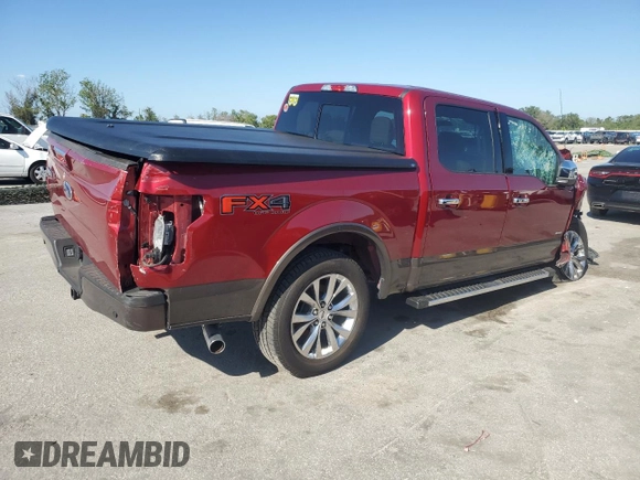 2017 Ford F-150 XL with VIN 1FTEW1EG8HKD67096, listed as a Copart auction lot 49861684 with 70,329 mi miles and Salvage Title. Bid and sale history available at carsss.com. Image 3.