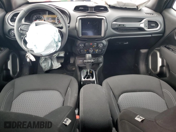 2021 Jeep Renegade Latitude with VIN ZACNJDBB6MPN30754, listed as a Copart auction lot 57025535 with 16,133 mi miles and Salvage title. Bid and sale history available at DreamBid. Image 8.