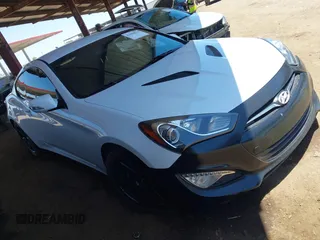 2016 Hyundai Genesis Coupe 3.8L Base with VIN KMHHT6KJ1GU131195, listed as a IAAI auction lot 42620870 with 69,792 mi miles and . Bid and sale history available at DreamBid. Image 1.
