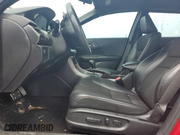 2016 Honda Accord Sport with VIN 1HGCR2F56GA038954, listed as a Copart auction lot 54145225 with 155,096 mi miles and Salvage title. Bid and sale history available at DreamBid. Image 7.