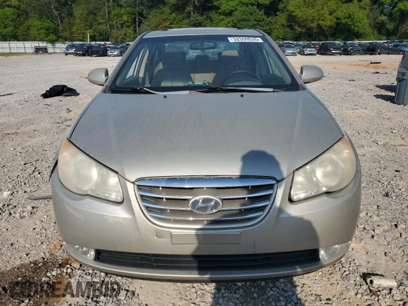 2010 Hyundai Elantra GLS z VIN KMHDU4AD0AU838680, wystawiony jako Copart lot #52559535 z przebiegiem 201 456 mil mil oraz Szkoda całkowita • Salvage title. Historia ofert i sprzedaży dostępna na DreamBid. Obrazek 5.