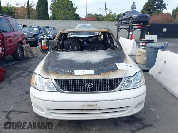 2000 Toyota Avalon XL z VIN 4T1BF28B1YU010240, wystawiony jako IAAI lot #40956040 z przebiegiem Nie podano mil oraz . Historia ofert i sprzedaży dostępna na DreamBid. Obrazek 6.