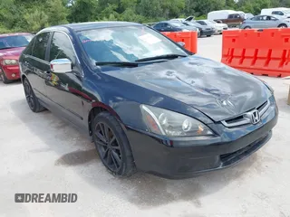 2003 Honda Accord LX with VIN JHMCM563X3C011119, listed as a IAAI auction lot 42598028 with 185,295 mi miles and . Bid and sale history available at DreamBid. Image 1.