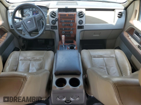2009 Ford F-150 XL with VIN 1FTPW14V79FA60490, listed as a Copart auction lot 62701335 with 167,017 mi miles and Salvage title. Bid and sale history available at DreamBid. Image 8.