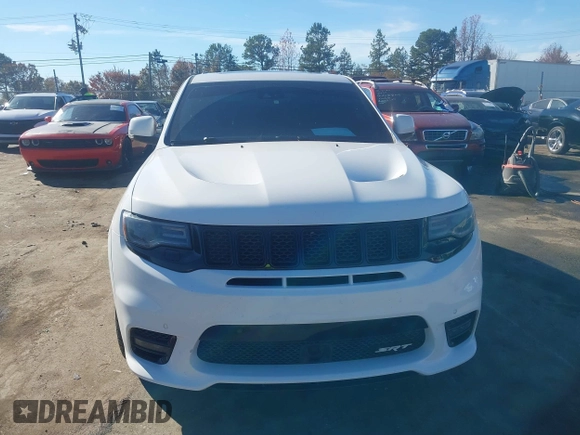 2017 Jeep Grand Cherokee SRT with VIN 1C4RJFDJ6HC754640, listed as a IAAI auction lot 40944008 with 93,412 mi miles. Bid and sale history available at carsss.com. Image 12.