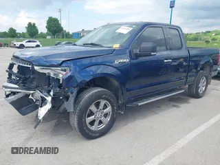 2018 Ford F-150 XL with VIN 1FTFX1E53JFB54183, listed as a IAAI auction lot 42224389 with 62,782 mi miles and . Bid and sale history available at DreamBid. Image 19.