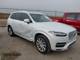 2016 Volvo XC90 T6 Inscription with VIN YV4A22PL6G1035900, listed as a IAAI auction lot 41740050 with 104,815 mi miles. Bid and sale history available at carsss.com. Image 1.